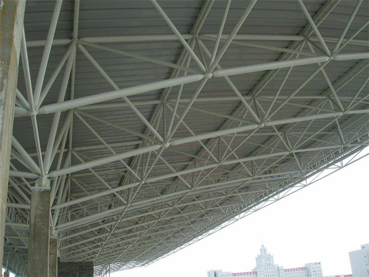 鸡西学院体育场网架工程